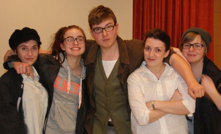 Jugendliche bringen „Moby Dick“ auf die Bühne. Foto: Comedia Pregarten