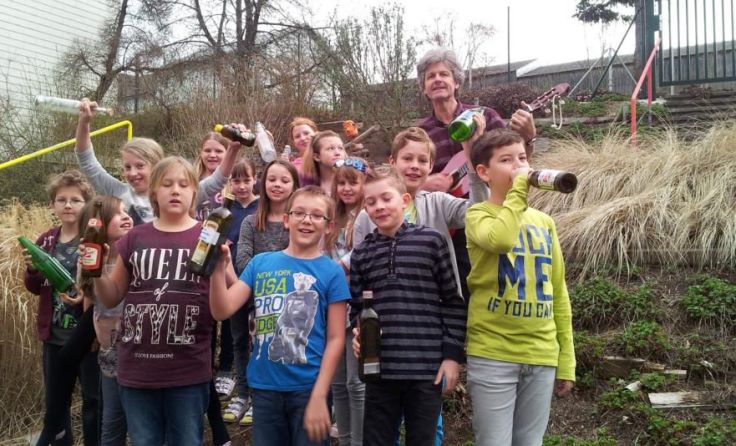 Schüler aus Neumarkt holten sich den Sieg beim Bobby-Bottle-Bewerb. 