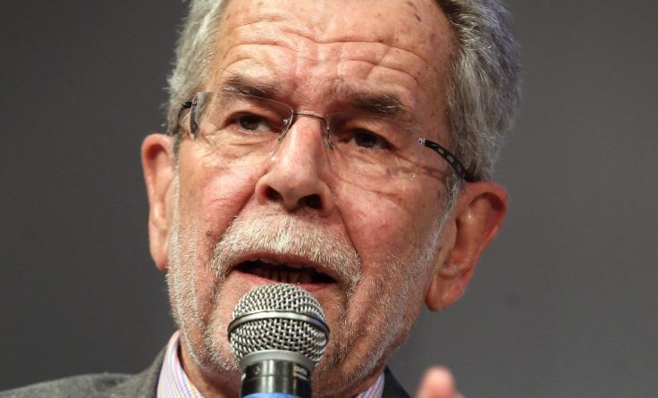 Der neue Bundespräsident heißt Alexander Van der Bellen. Foto: Weihbold