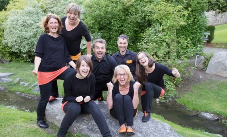 Die „Überraschungseier“ nehmen an der ImproTheater-Landesmeisterschaft teil. 
