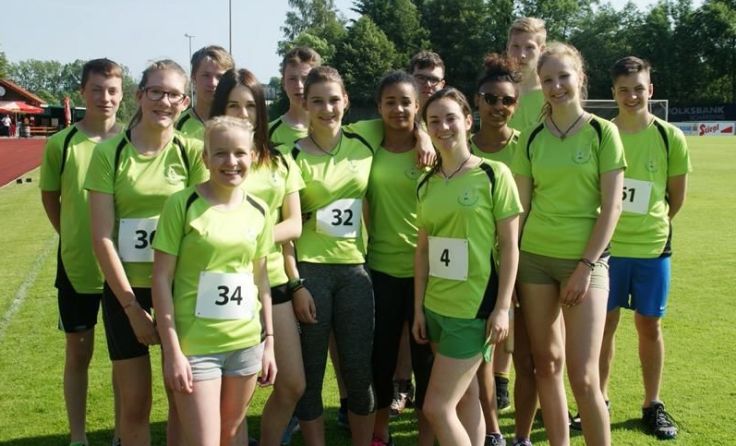 Kirchschlager Schüler waren beim Landessportfest erfolgreich. Fotos: Gerhard Eckerstorfer