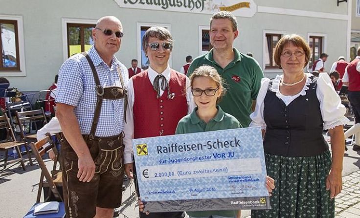 Beim Tag der Musik erhielten die Musiker viele Spenden. alle Fotos: Christoph Staudinger