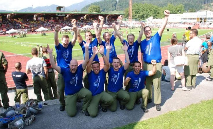 Die FF Zwettl konnte bei dem Bewerb ihr Können zeigen. Foto: FF Zwettl an der Rodl