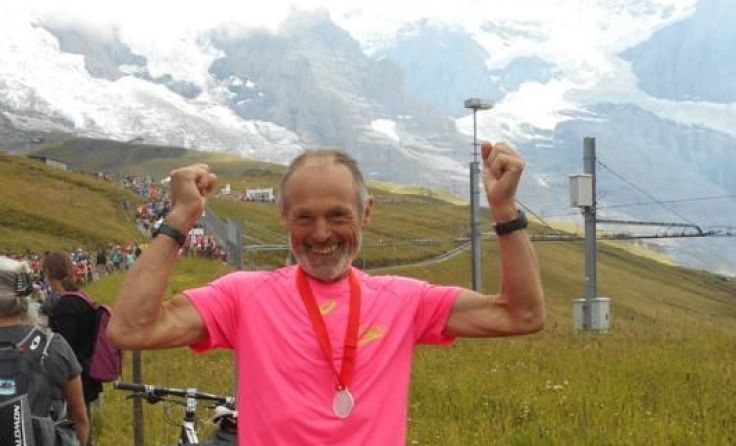 Bei seinem letzten Bergmarathon holte sich Franz Reichör den Sieg in seiner Klasse. 