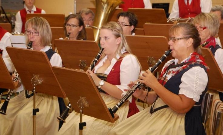 Die traditionelle Konzertwertung findet im Buchensaal in Puchenau statt. Foto: Andrea Dumphart
