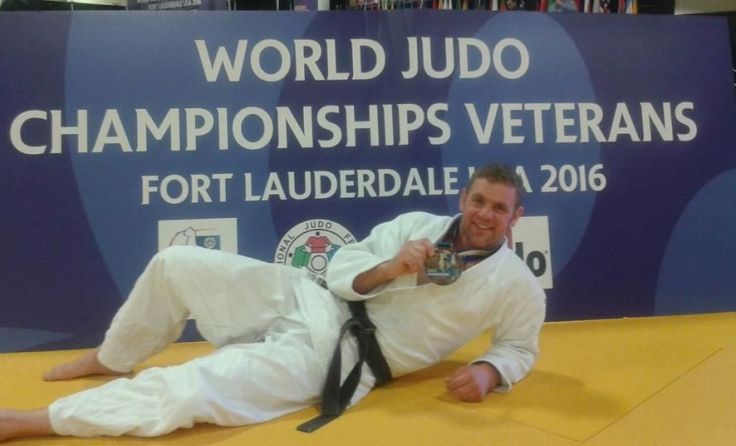 Martin Mairhofer holte Bronze bei der IJF Weltmeisterschaften der Veteranen. Fotos: SVG