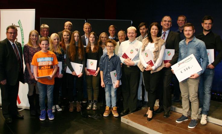 Spitzen-Sportler wurden in Engerwitzdorf geehrt. Foto: Gemeinde Engerwitzdorf