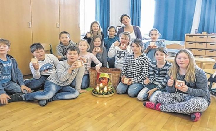 Schüler der Volksschule Lacken spendeten für Familien in Bolivien. Foto: VS Lacken