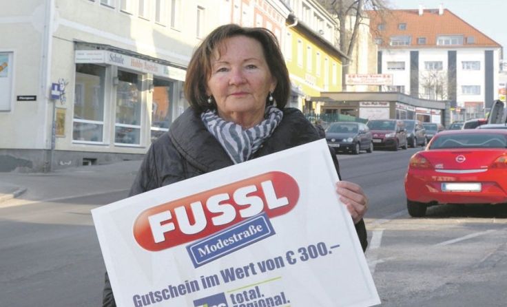 Waltraud Schwandner freute sich über ihren Gewinn. 