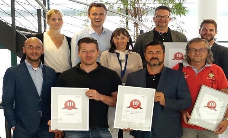 Das Hörgeräteteam von Optik Bauer erhielt die höchste Auszeichnung. 