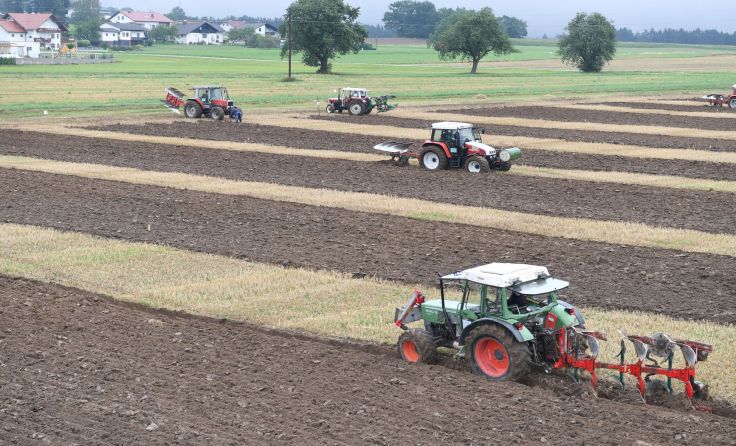 Das Bezirkspflügen der Landjugend wurde in Alberndorf ausgetragen. Foto: Landjugend Urfahr-Umgebung