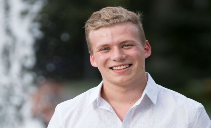 Der neue Landesobmann der Union Höherer Schüler Julius Zwirtmayr. Foto: Kevin Gusztaf/UHS