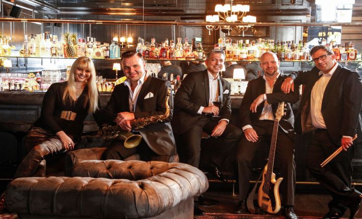 Die Wiener Pepe Allstar Band sorgt beim Lions Brunch für gute Unterhaltung. Foto: Arnd Oetting 