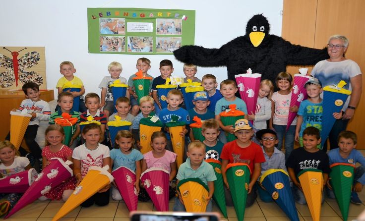 Ein gemeinsames Schulstartfest gab es in Oberneukirchen. Foto: Erika Ganglberger 