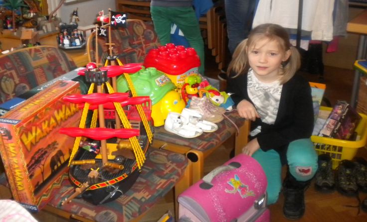 Beim Basar in Herzogsdorf gibt es alles rund ums Kind. Foto: Eva Rossegger