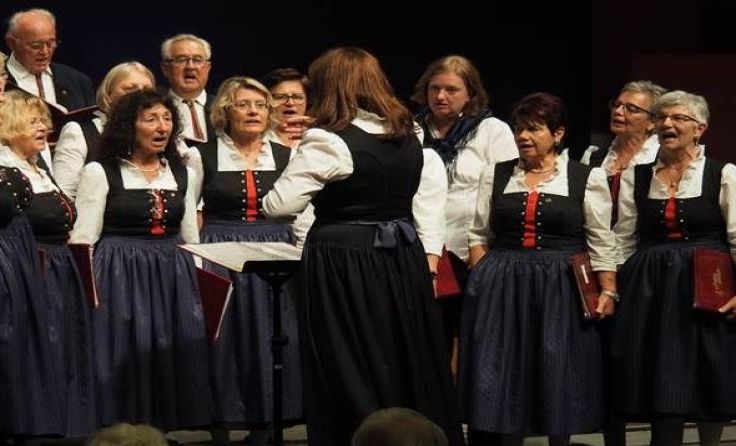 Sieben Chöre nahmen beim Regionsfest bei den Kulturkontrasten teil. Fotos: Gemeinde Engerwitzdorf 