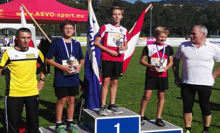 Schüler der NMS Feldkirchen waren beim Donaulauf erfolgreich dabei. Fotos: Günter Forst