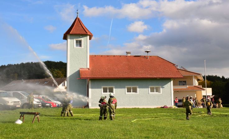Gruppenabnahme der FF Pröselsdorf alle Fotos: Herbert Denkmayr
