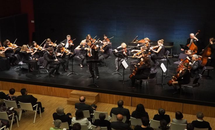 Beim Jubiläumskonzert zeigten die Musikschüler ihr Können. Fotos: Leitner