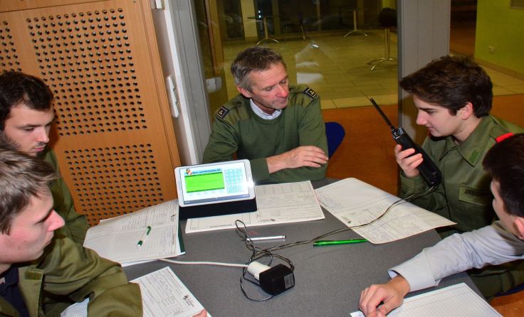 44 Feuerwehr-Mitglieder machten die Ausbildung zum Feuerwehr-Funker. Foto: Herbert Denkmayr