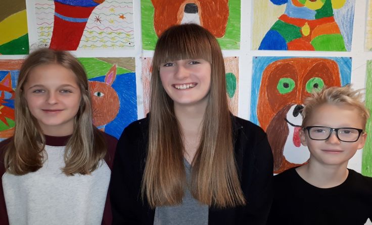 Die Fotoklub-Sieger der Neuen Mittelschule Feldkirchen Foto: Gerlinde Wolfsteiner