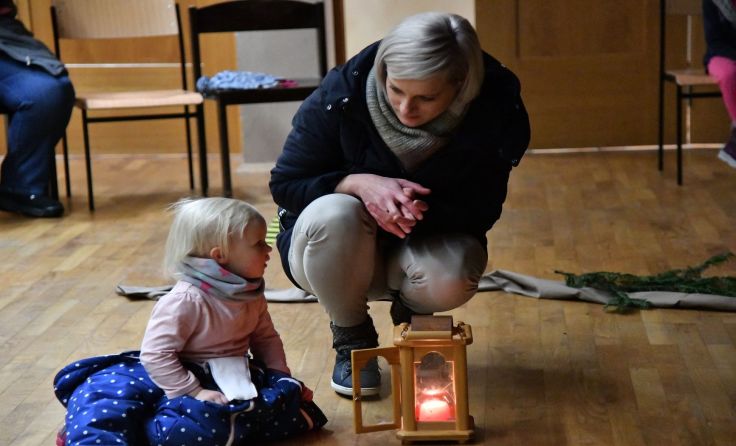 In Oberneukirchen wurde ein Lichterfest gefeiert. Fotos: Erika Ganglberger