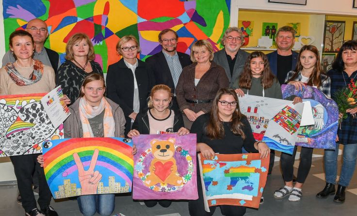 Die Gewinner der NMS 1 und 2 Gallneukirchen. Foto: Foto Fischerlehner 