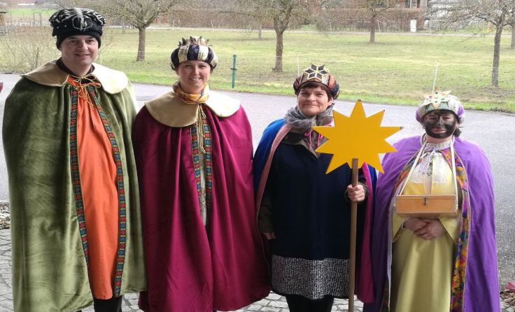 Die Sternsinger konnten auch heuer wieder viele Spenden sammeln. Foto: Johanna Nösslböck