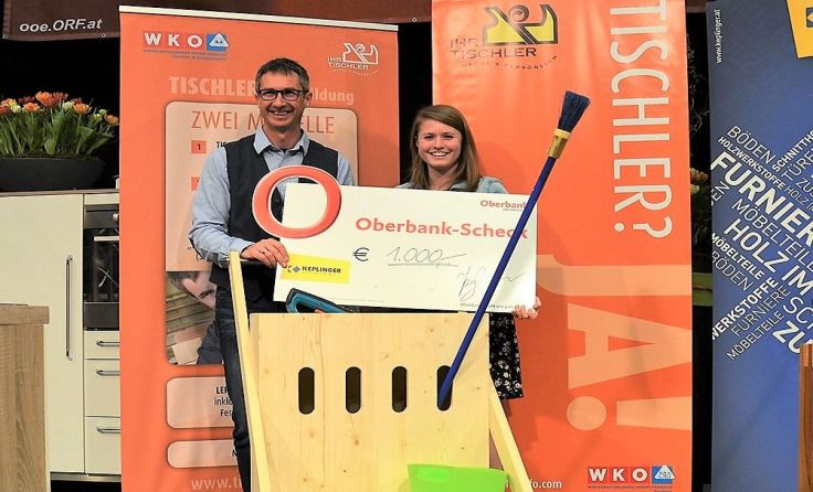Klaus Pühringer und Angelika Tröbinger (dritte Lehrjahr) Foto: Pühringer