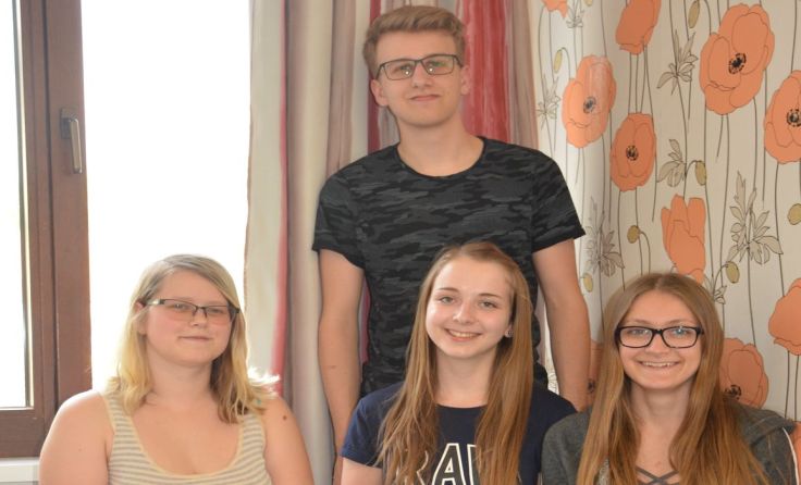 Ramona Kranzl, Julia Manzenreiter, Elisabeth Haslacher, Marcel Wagner Foto: WKOÖ