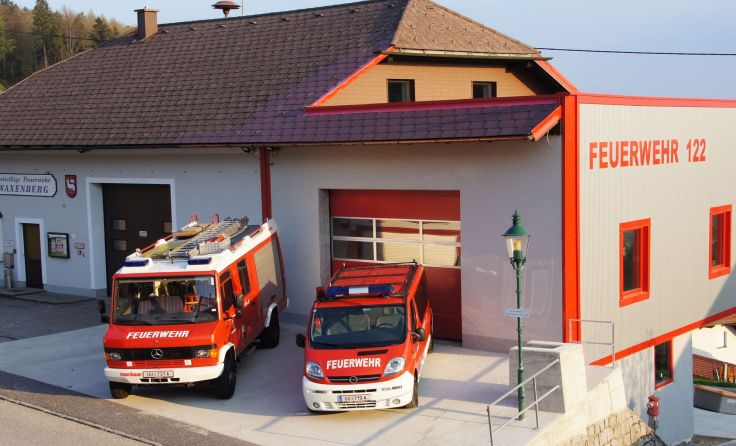 Die Eröffnung des Zubaus wird am 20. Mai mit einem Frühschoppen gefeiert. Foto: FF Waxenberg