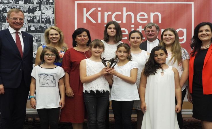 Der Kinderchor AVODAH wurde mit dem Solidaritätspreis ausgezeichnet. Foto: KiZ/Litzlbauer