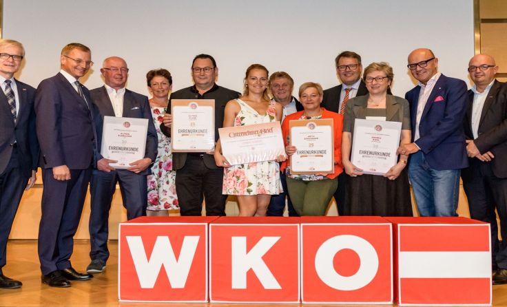 Ehrung der Wirte aus dem Bezirk Urfahr-Umgebung Foto: Cityfoto