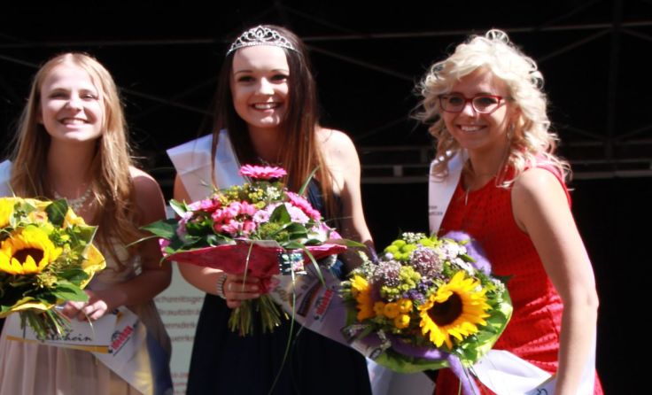 Die drei Gewinnerinnen der Miss Sterngartl Gusental-Wahl. Fotos: Karin Manzenreiter