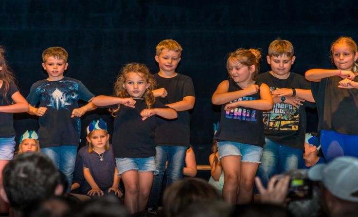 Die Schüler der VS 1 Gallneukirchen sorgten für gute Unterhaltung beim Fest. Fotos: Josef Lampl 