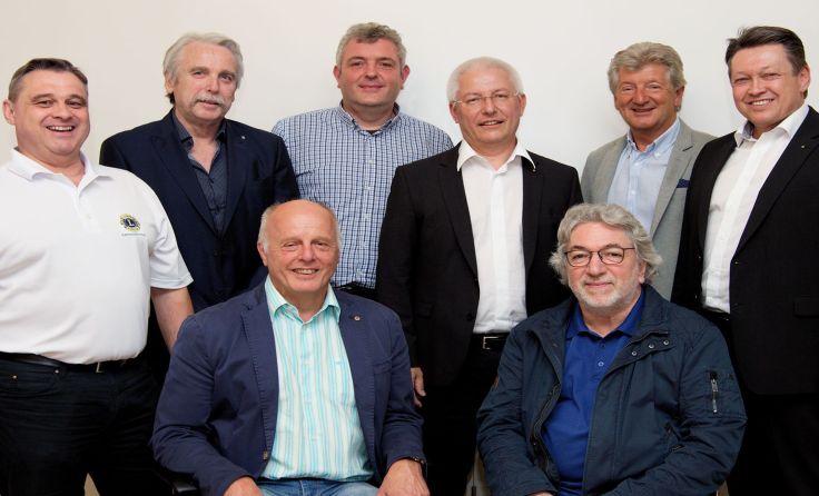 Der neue Vorstand des Lions Clubs Gallneukirchen Fotos: Foto Fischerlehner