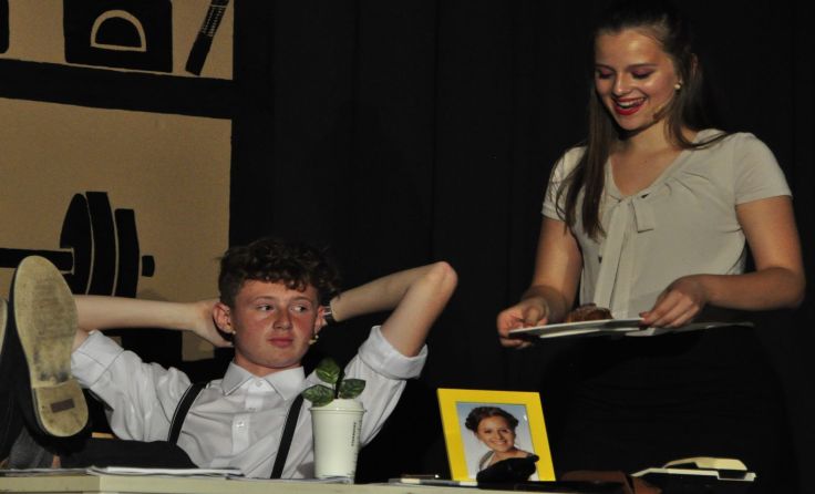 Die Musikschüler begeisterten mit ihrem „Dinner and Crime“. Fotos: Gudrun Henter