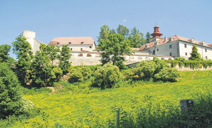 Schloss Waldenfels bietet ein schönes Ambiente für ein Konzert. Foto: Ina Kempcke
