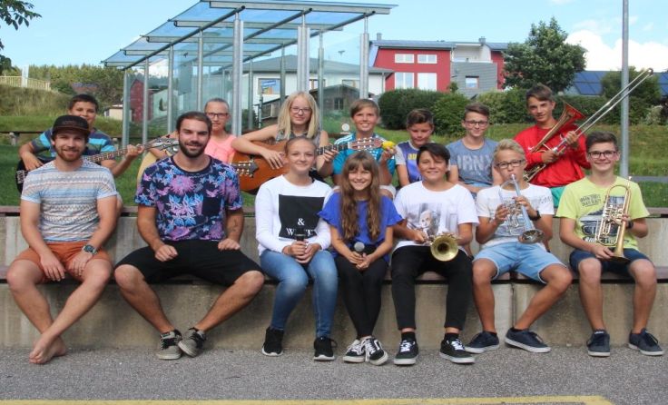 Bandworkshop mit Jack the Busch Fotos: Marktgemeinde Vorderweißenbach