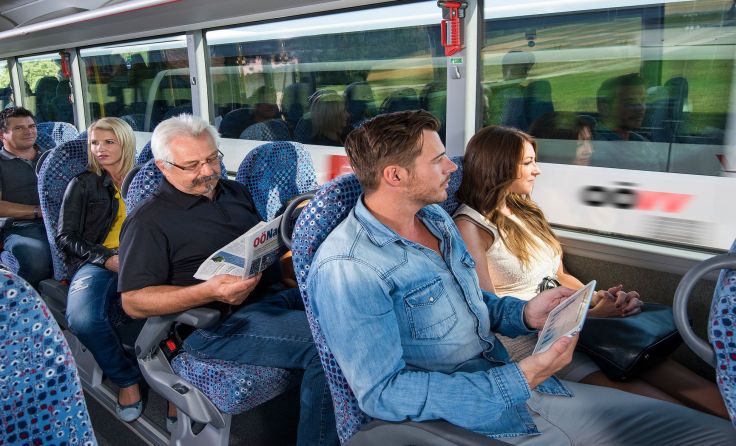 Zusätzliche Busse fahren seit 10. September von Bad Leonfelden nach Linz. Foto: OÖVV 
