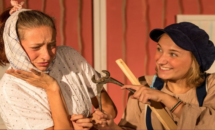 Das Theater„Michel von Lönneberga“ wird im Kultursaal Ottensheim gezeigt. Fotos: Eric Krügl