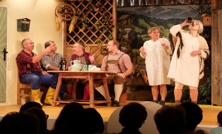 Der Heimatverein Rottenegg zeigt „Schäferstündchen“. Foto: Dietmar Andessner 