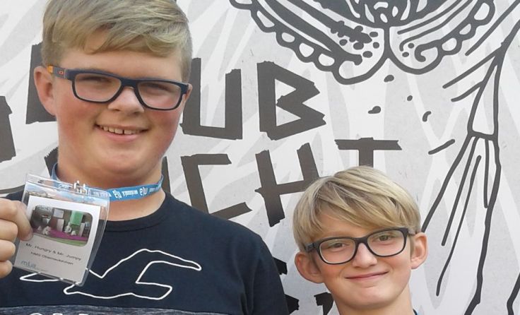 Schüler der NMS Oberneukirchen präsentierten in Wien Trickfilme. Foto: NMS Oberneukirchen