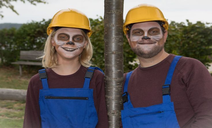 Ein Kindertheater wird ab 16. November in Alberndorf gezeigt. Fotos: Theatergruppe Alberndorf