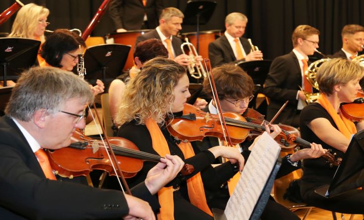 Das Sinfonische Orchester feiert mit einem Konzert den 125. Geburtstag. Foto: Bernhard Reif 