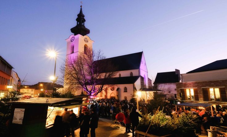 Weihnachtsstimmung kommt beim Gallinger Advent auf. Fotos: Erhard Kozlik