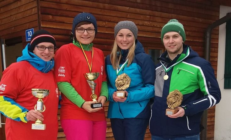 Die Ortsmeister Ski Alpin aus Windhaag und Sandl. Foto: Gerhard Larndorfer 