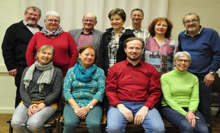 Der neu gewählte Vorstand der Chorgemeinschaft Freistadt Foto: privat 