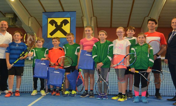 Gut vorbereitet startet der Kefermarkter Tennis-Nachwuchs in die Saison. Foto: Klaus Freudenthaler