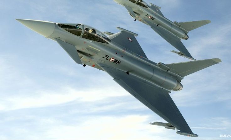 Überschalltraining der österreichischen Luftstreitkräfte Foto: Bundesheer 